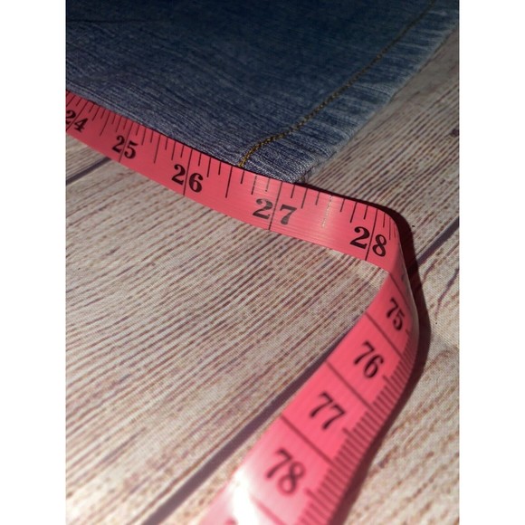 Y2k C’est TOI Woman Low Rise Jeans American Sz 9 Crystal Cotton Spandex - Picture 12 of 13